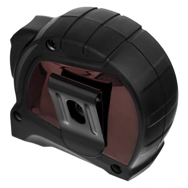 Рулетка Doppelhaken, 3 м x 16 мм, односторонний зацеп, нейлон, двуст. шкала, автоматич фото 2