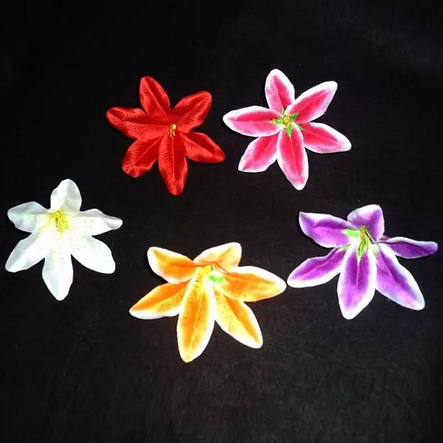 Головка лилии 2сл 14x7см с тычинкой 1/56 фото 1