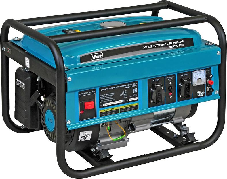 Генератор Wert G 3000 2.5кВт фото 3