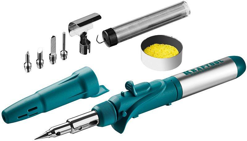 Паяльник Kraftool 55503-H10 газовый 120Втмакс.t=1300 фото 1