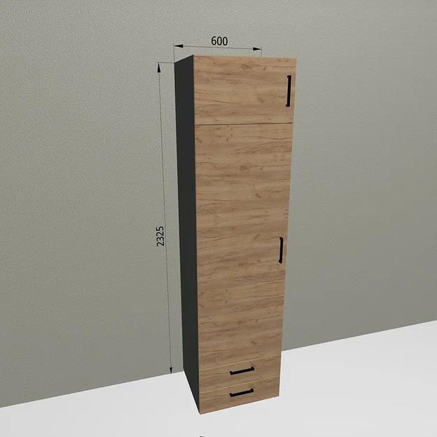 Шкаф распашной Sanvut 600х500х2325 мм арт.Ш639ЯМ ОПТ фото 9