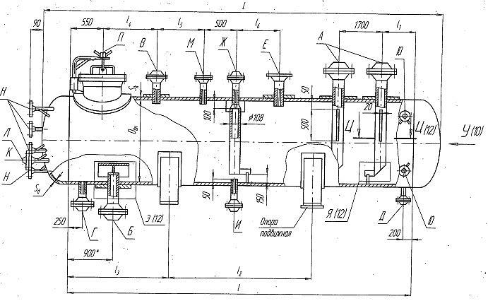 Аппараты ёмкостные цилиндрические для газов и жидких сред фото 2