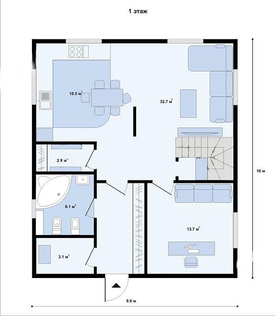 Проект дома «Мечта» фото 10