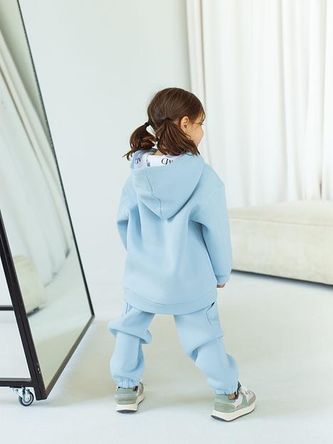 Утеплённый комплект MINI DI «Алекс» голубой однотон, арт.910/620 ОПТ фото 5
