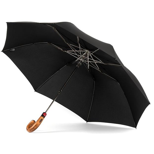 Зонт Knirps мужской полуавтомат S.570 Large Automatic BLACK 9555701000 фото 3