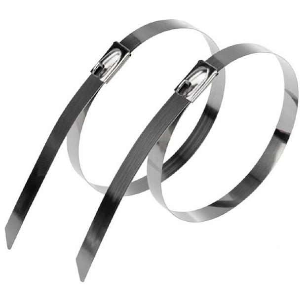 Rexant (07-0118-100) Стяжка кабельная стальная (304) 100x4,6мм (100 шт/уп) фото 1