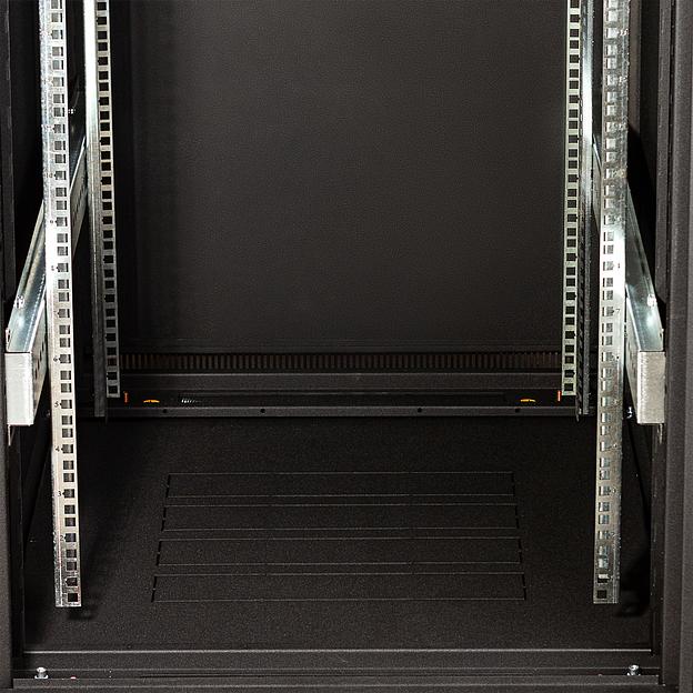 Шкаф телекоммуникационный напольный 22U 600x600мм, серия TFC (SNR-TFC-226060-GS-B-SF) фото 5