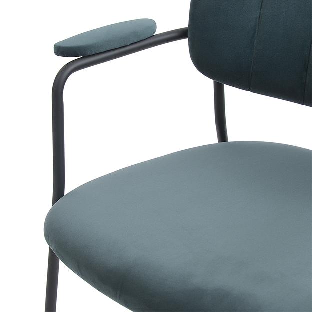 Стул Eirill, велюр, зеленый фото 8