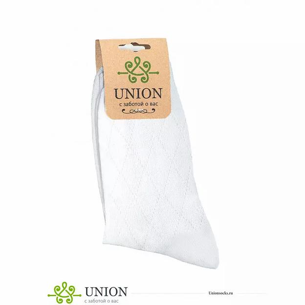 Носки мужские 10 пар «Белый ромб» ОПТ фото 2