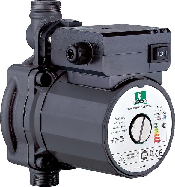 Насос повышения давления, 120вт, напор 9м, производительность 33л/мин, бесшумный фото 1