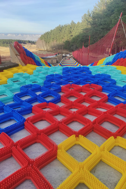 Покрытие для игровых площадок Snowtech цвет зелёный ОПТ фото 2