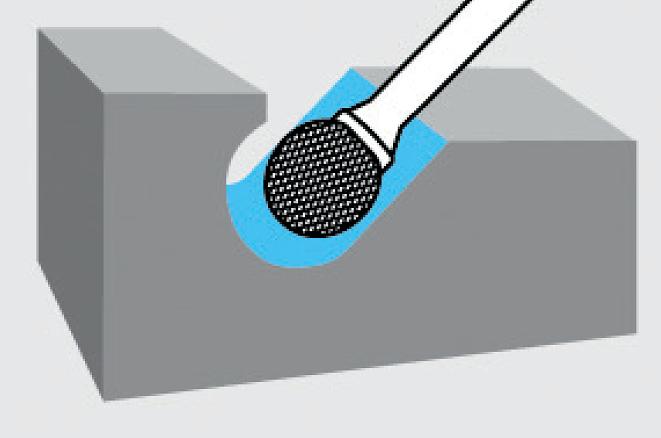 Твердосплавные борфрезы сферические Тип D ОПТ фото 2