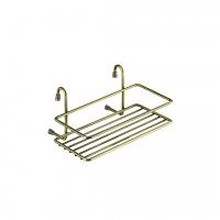 Полка одинарная (200х155х100мм), бронза фото 1