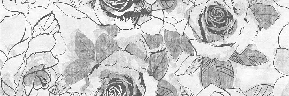 Плитка керамическая CERSANIT Sonata 600x200 декор цветы SO2S452 фото 1