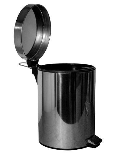 Ведро педальное 20 л. нерж. /1/4/ фото 1