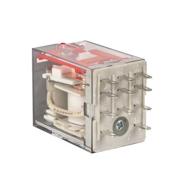 Реле промежуточное RPAt 22/3 10А 230В AC с кнопкой и мех. индикацией AVERES EKF rpat-22-3-230AC фото 5