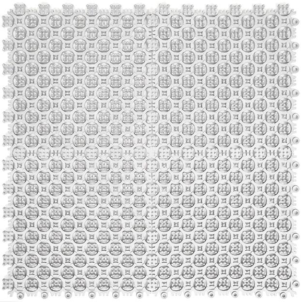 Sold Антикаблук грязезащитное покрытие, Цвет Серый RAL 7035, Толщина модуля 9 мм. фото 1