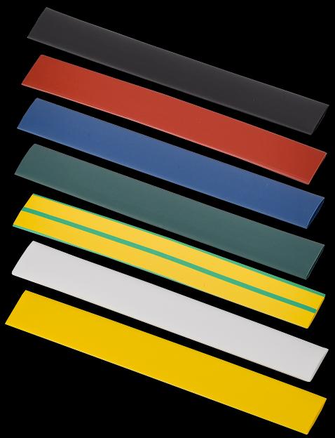 Набор ТТУ 8/4мм L=100мм 7 цветов (21шт/упак) фото 1