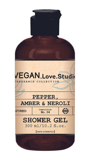 Гель для душа VEGAN.Love.Studio «Pepper, Amber, Neroli» ОПТ  фото 1