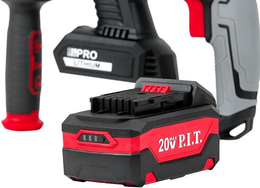 Перфоратор P.I.T. PBH20H-22B/1 патрон:SDS-plus уд.:1.8Дж аккум. (кейс в комплекте) фото 8