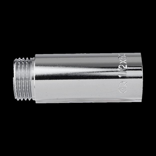 Удлинитель НВ 1/2'x10 мм, хромированный фото 2