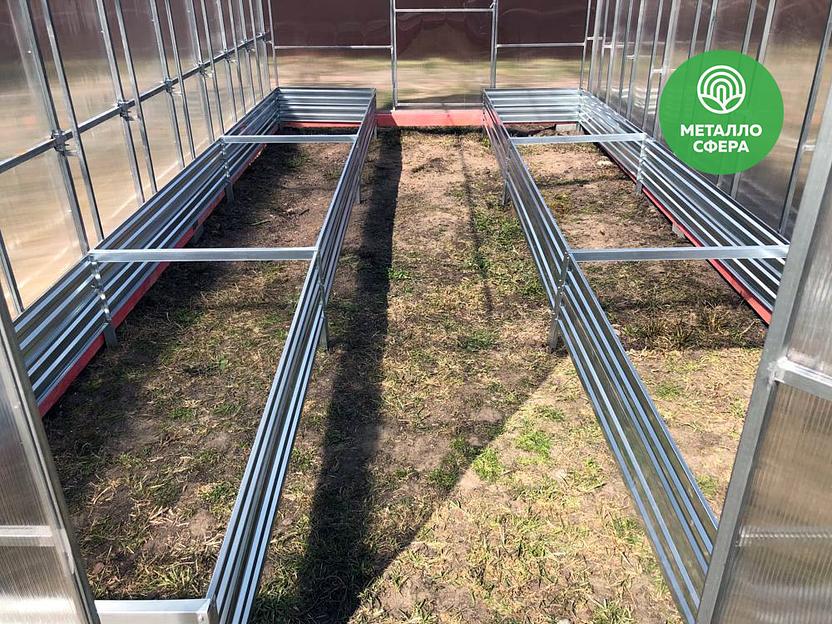 Прямостенная теплица «Прямостенная-3» ОПТ фото 5