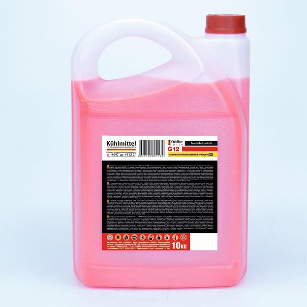 KRAFTER Антифриз G12 красный 10кг фото 2