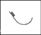 Пружина граблей-ворошилок для пресс-подборщика YK правая фото 1