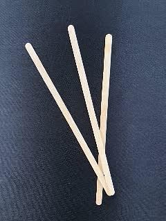 Размешиватель малый, одноразовый 140x6x1,4 мм фото 3