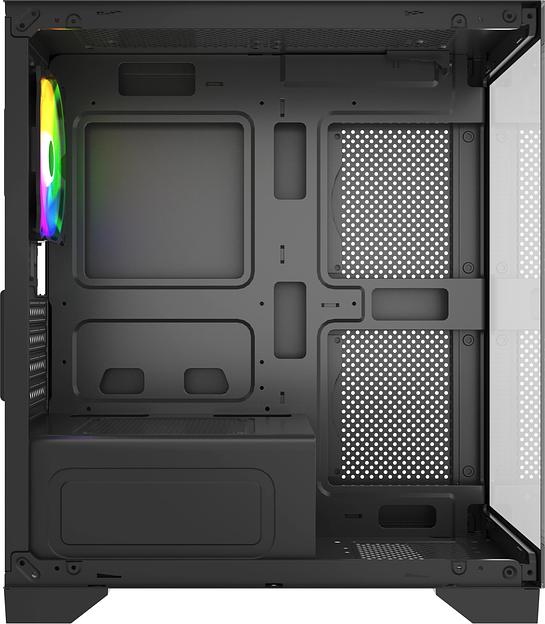 Корпус Accord ACC-350-02B черный без БП mATX 1x120mm 1xUSB2.0 1xUSB3.0 1xUSB3.1 audio фото 3