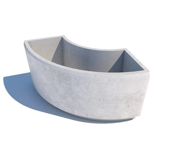 Вазоны, урны из Лофт бетона фото 6