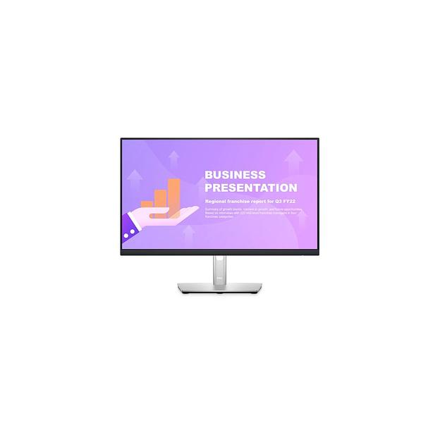 23.8" Монитор Dell P2422HE, 1920x1080, IPS, 1хHDMI, 1хDP, черный и серебристый [2422-5205] фото 1