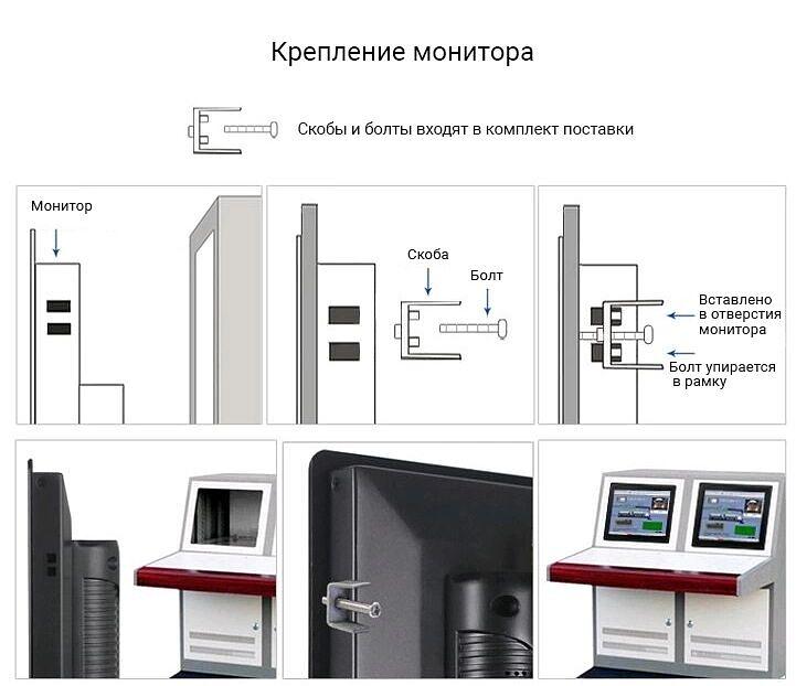 Монитор промышленный сенсорный IFC-MW217C фото 8