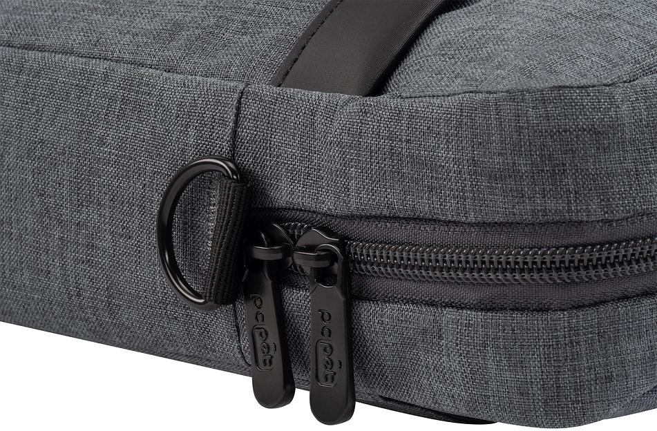 Сумка для ноутбука 15.6" PC Pet PCP15B4GY темно-серый полиэстер фото 9