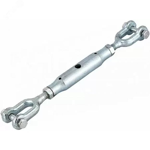 Талреп DIN 1478 М8 (0,3т) вилка-вилка покрытие цинк фото 1