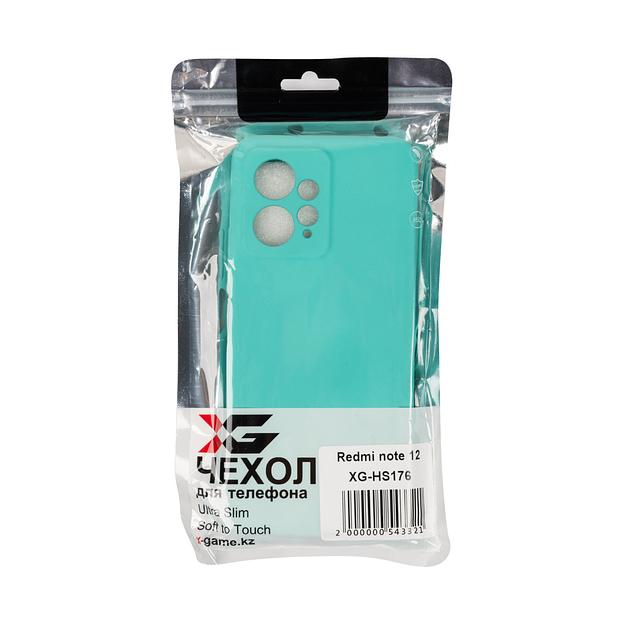 Чехол для телефона X-Game XG-HS176 для Redmi note 12 Силиконовый Зеленый фото 3