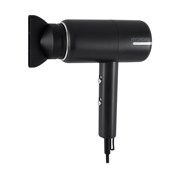 Фен Hyundai H-HDI0777 1500Вт черный/хром фото 8