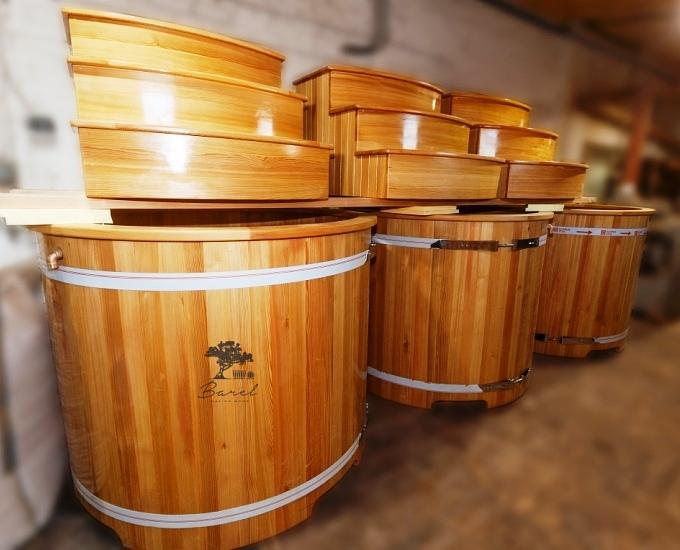 Купель деревянная круглая №9 фото 1