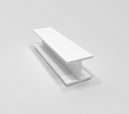 Угловое соединение 180 (23 белый глянец) Н-150 фото 1