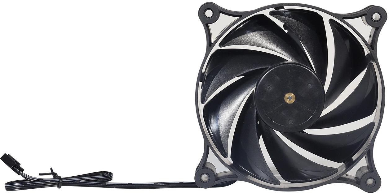 Вентилятор Digma DFAN120PWM-2BK 120x120x25mm черный 4-pin 20-38dB Ret фото 1