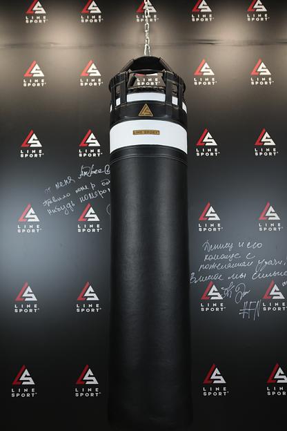 Боксёрский мешок из премиальной кожи Line Sport 60 кг, 120/45 см ОПТ фото 3