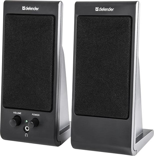 Defender Акустическая 2.0 система SPK-170 черный, 4 Вт, питание от USB Defender SPK-170 (65165) фото 1