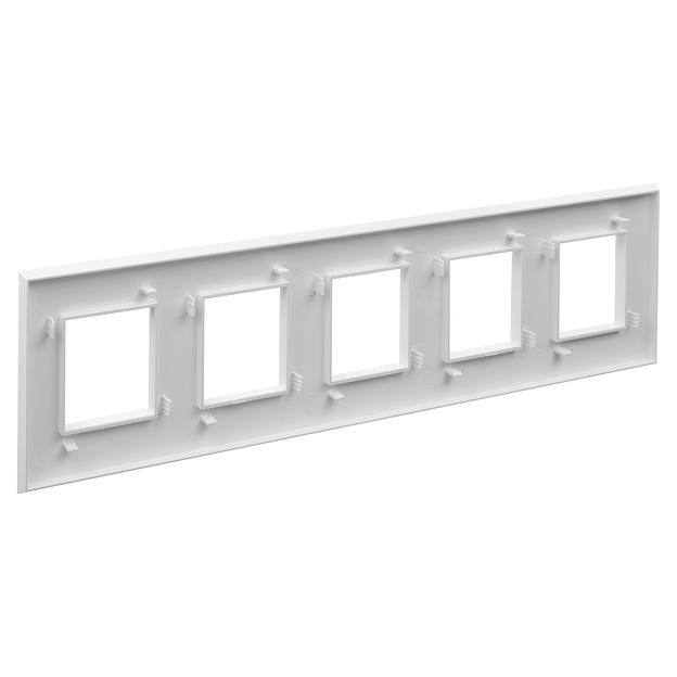 Рамка "Avanti", "Белое облако", 5 постов (10 мод.) DKC 4400900 фото 4
