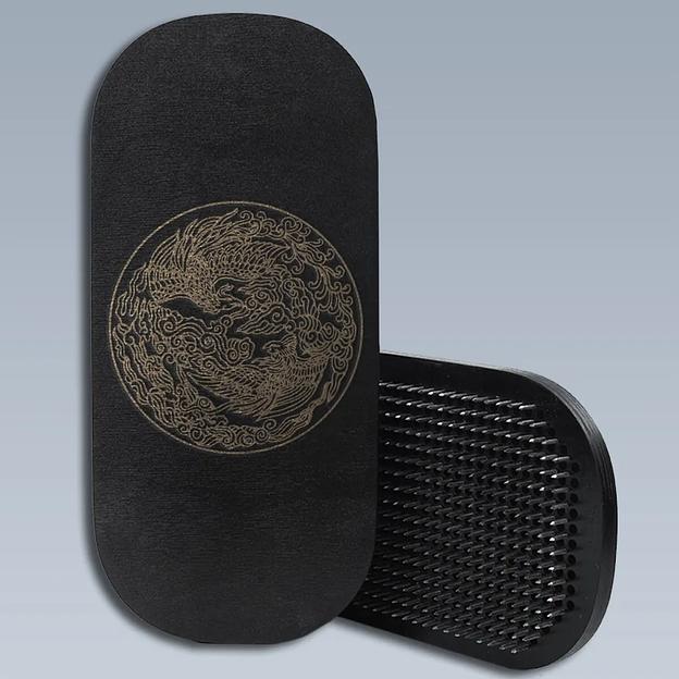 Доска садху овал черный в ассортименте ОПТ фото 5