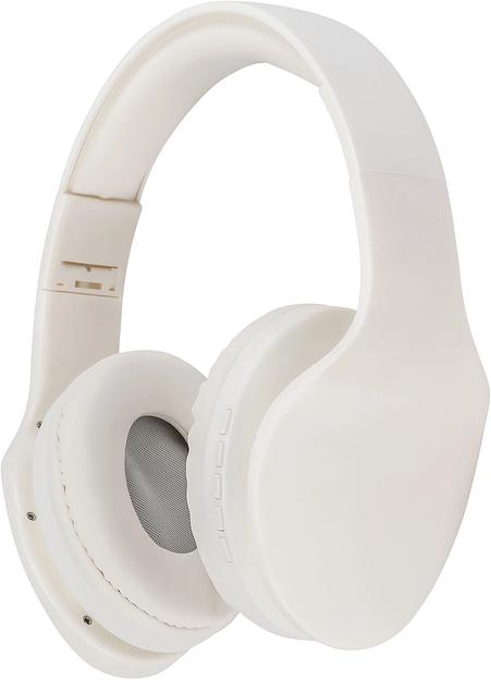 Гарнитура накладные Hyundai H-HP104 белый беспроводные bluetooth оголовье фото 1