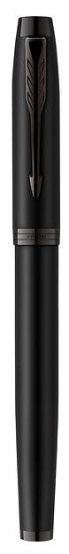Ручка роллер Parker IM Achromatic T317 (CW2127743) Matt Black F черн. черн. подар.кор. фото 2
