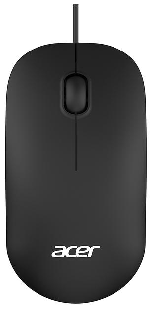 Мышь Acer OMW122 черный оптическая (1200dpi) USB (3but) фото 1