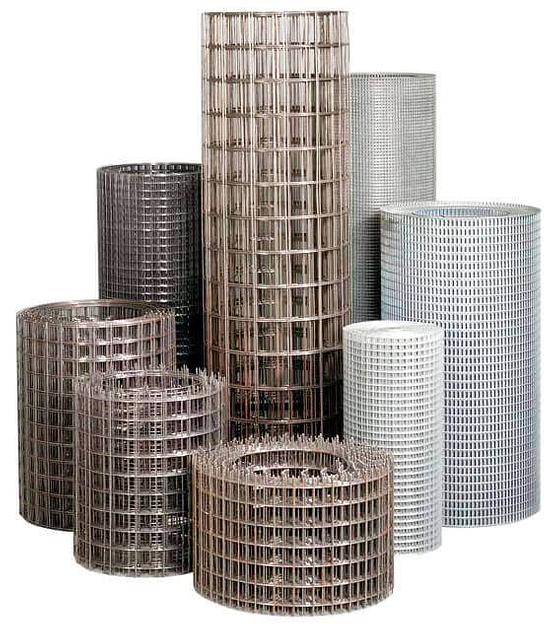 Сетка сварная в рулонах оцинкованная 1.6 мм, 50х50, 350х25 см фото 1