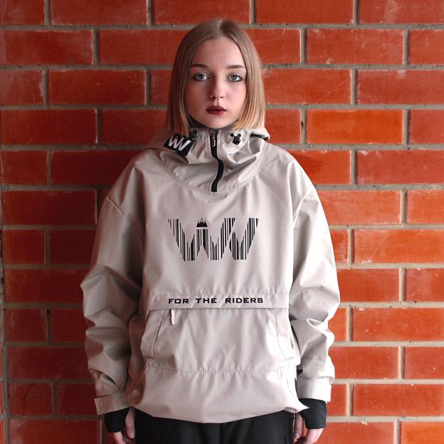 Сноубордический анорак Code Beig бежевый ОПТ фото 9