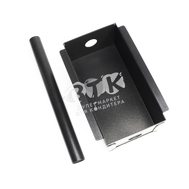 Форма для кекса антипригарная с трубкой и крышкой 140x45x55 мм фото 5